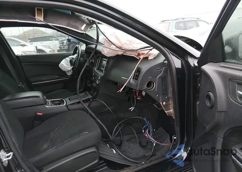 2015 Dodge Charger Police из США, поврежденный, VIN 2C3CDXKT1FH853016